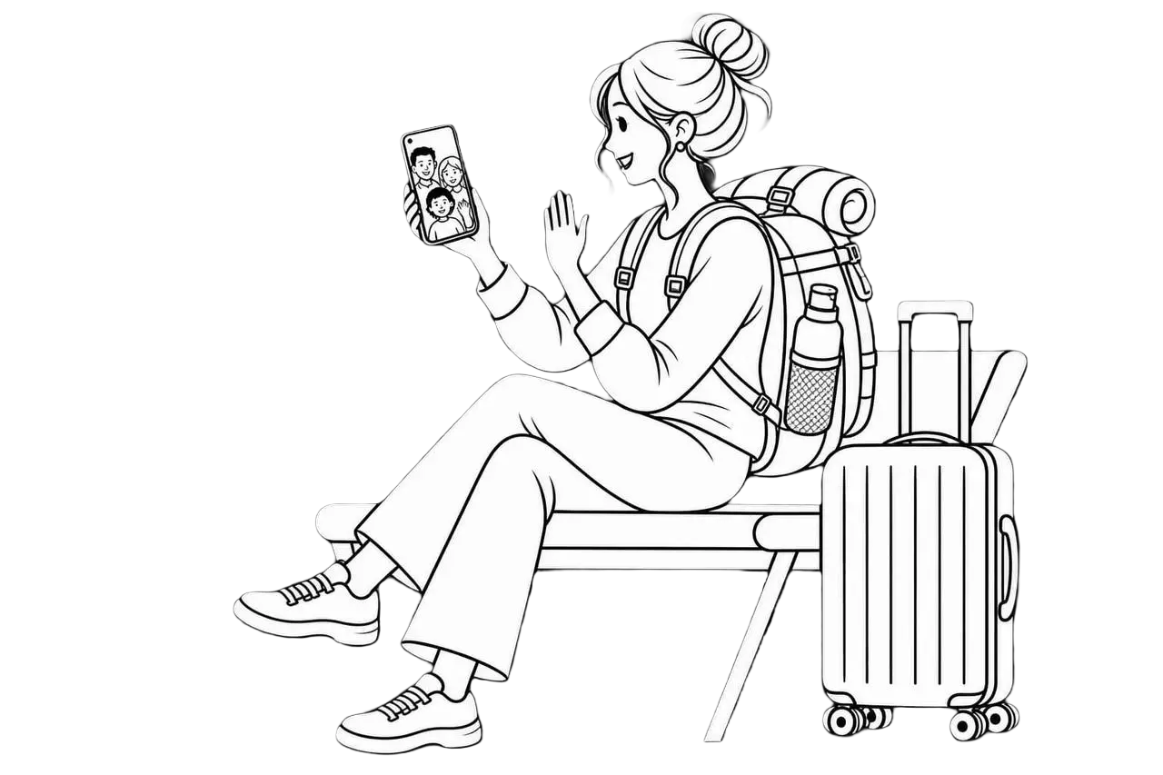 Vio eSIM Traveler Woman